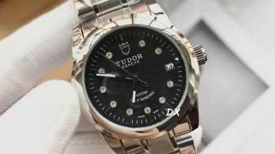 튜* Glamour Date 42mm 다이아세팅 블랙
