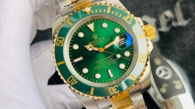 롤*스 서브마리너 그린콤비