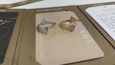 불ㄱ리 세르펜티 바이퍼 오픈 링 풀다이아 파베