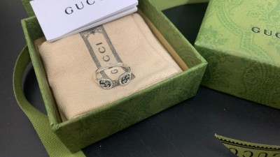 구ㅉ 더블G 트위스트 오픈링