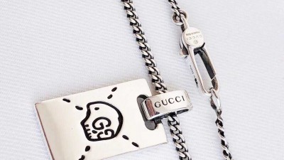 구ㅉ 고스트 스털링 실버 펜던트 목걸이