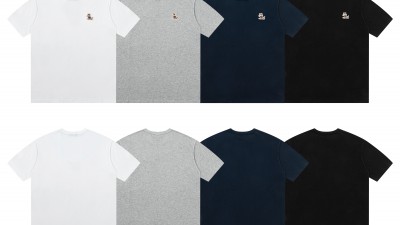 [NORMAL] 공용 메종키ㅊ네 폭스패치 반팔티 4컬러