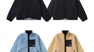 [NORMAL] 공용 스ㅌ시 쉐르파 리버시블 자켓 2컬러