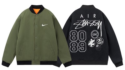 [NORMAL] 공용 나ㅇ키 X 스투시 리버시블 자켓 2컬러