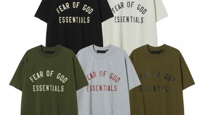 [NORMAL] 공용 피ㅇ갓 에센셜 레터링 로고 티셔츠 5컬러