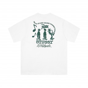 [NORMAL] 공용 스ㅌ시 X 파타 사운드 커넥션 티셔츠 2컬러