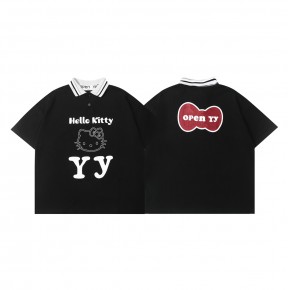 [NORMLA] 오ㅍYY X 헬로 키티 카라 티셔츠