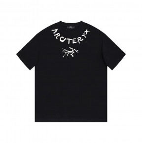 [GOOD] 공용 아ㅋ테릭스 24FW 라운드 넥 레터링 티셔츠