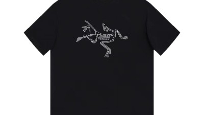 [GOOD] 공용 아ㅋ테릭스 24FW 시그니처 로고 티셔츠 2컬러