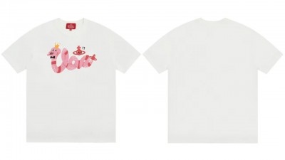 [NORMAL] 공용 비ㅂ안 웨스트우드 뱀의해 카툰 프린팅 티셔츠