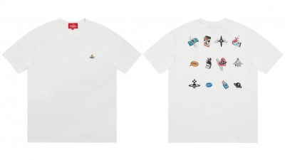 [NORMAL] 공용 비ㅂ안 웨스트우드 OMOSIC SPRAY 티셔츠