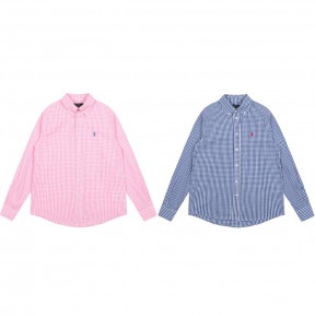 [GOOD] 공용 폴ㄹ 빈티지 컬러 체크셔츠 2컬러