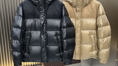 [TOP] 공용 25FW 버ㅂ리 체크 푸퍼 다운자켓 2컬러