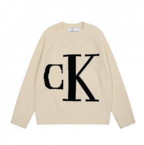[GOOD] 공용 켈ㅂ클라인 CK 빅 로고 니트 스웨터 3컬러 C