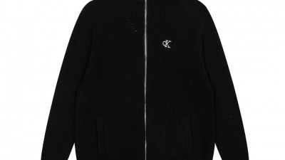 [GOOD] 공용 켈ㅂ클라인 CK 베이직 니트 집업 가디건 2컬러 C