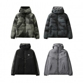 [NORMAL] 공용 아ㄷ다스 리버서블 패딩 재킷 2컬러