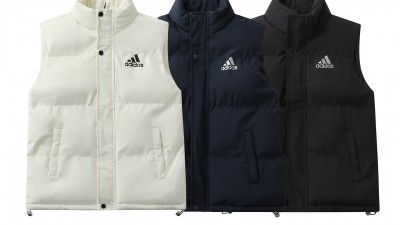 [NORMAL] 공용 아ㄷ다스 하이넥 패딩베스트 3컬러