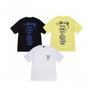 [NORMAL] 공용 스ㅌ시 트라이브 스택 티셔츠 3컬러