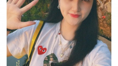 [공용][세일] 꼼ㄷ가르송 카모 더블 하트 티셔츠 2컬러