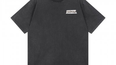 [공용] 발ㄹ시아가 마스킹 테이프 미디엄 핏 티셔츠