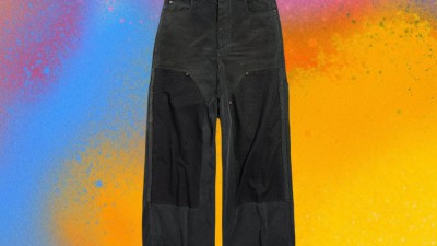 발ㄹ시아가 립드 오프 배기 팬츠