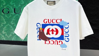 [공용] 구ㅉ 프린트 코튼 저지 티셔츠