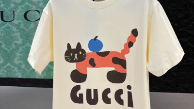 [공용] 구ㅉ 프린트 코튼 저지 티셔츠