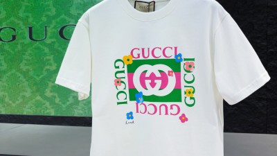 [공용] 구ㅉ 프린트 코튼 저지 티셔츠