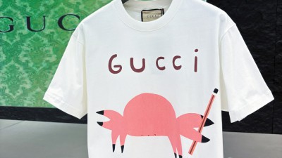 [공용] 구ㅉ 프린트 코튼 저지 티셔츠