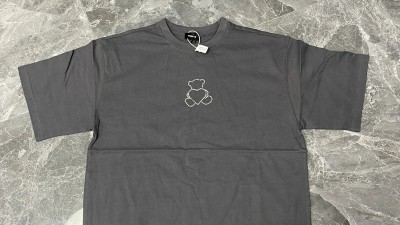 웰ㄷ 블랙 펄 베어 유니섹스 티셔츠