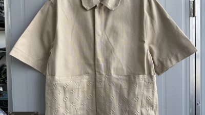 [세일] 루ㅇ비통 모노그램 카펜터 반팔 셔츠 자켓