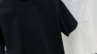 [공용] 루ㅇ비통 LV  백로고 티셔츠 2컬러