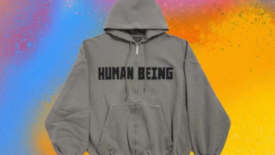 발ㄹ시아가 휴먼 빙 코튼 후드 집업