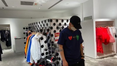 [공용][세일] 꼼ㄷ가르송 멀티하트 티셔츠 6컬러