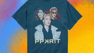 발ㄹ시아가 PP 끄릿 오버사이즈 티셔츠