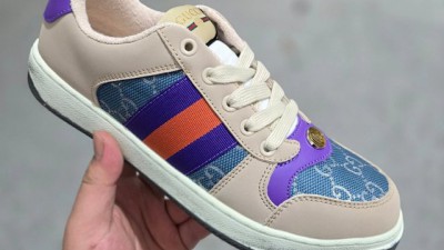 [공용] 구ㅉ 스크리너 스니커즈 웹 블루 GG 라메