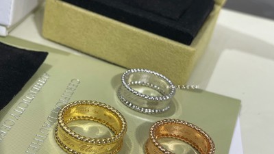 반ㅋ리프 빼를리 시그니처 링 3컬러