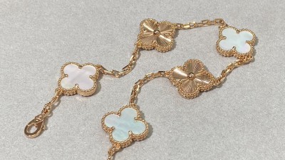 반ㅋ리프 빈티지 알함브라 5모티브 브레이슬릿