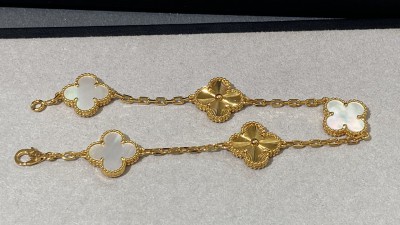 반ㅋ리프 빈티지 알함브라 브레이슬릿 5모티브