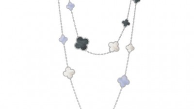 반ㅋ리프 매직 알함브라 롱 네크리스 16모티브