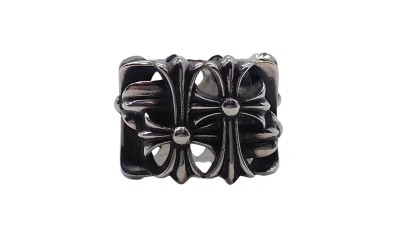 크ㄹ하츠 세메터리 스퀘어 실버 링