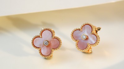 반ㅋ리프 빈티지 알함브라 이어링