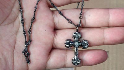 크ㄹ하츠 필리그리 참 목걸이