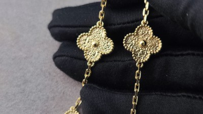 반ㅋ리프 빈티지 알함브라 브레이슬릿 5모티브