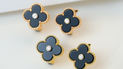 반ㅋ리프 빈티지 알함브라 이어링