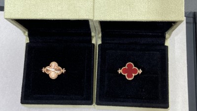 반ㅋ리프 빈티지 알함브라 리버서블 링