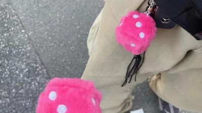 [세일] 스ㅌ시 퍼지 다이스 키체인 2컬러