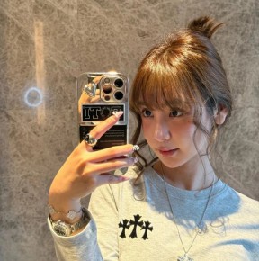 [공용] 크ㄹ하츠 트리플 크로스 헐리우드 롱슬리브 2컬러