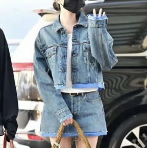 [세일] 미ㅇ미우 데님 및 포플린 미니스커트