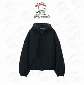 [공용] 알ㄹ산더왕 퍼프 로고 후드 집업